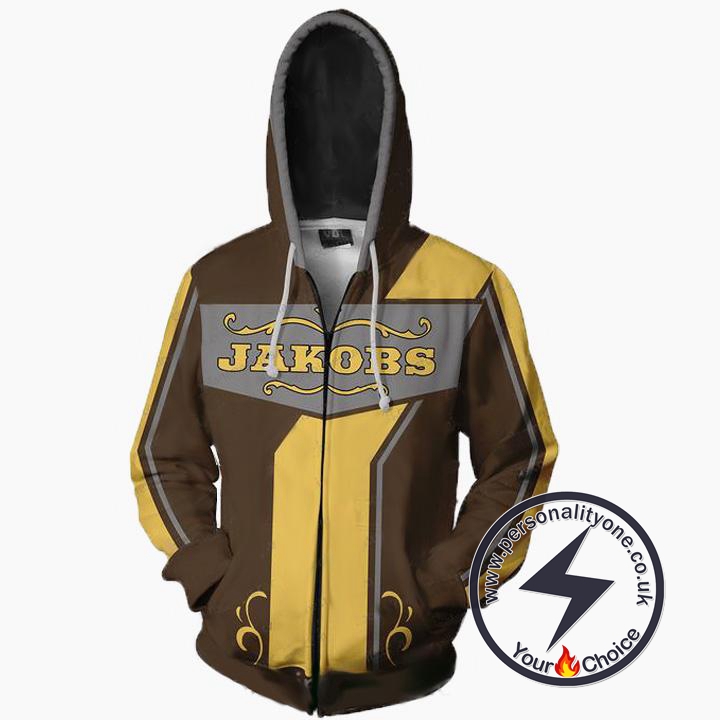 Borderlands Hoodies - Borderlands Jakobs Zip Up Hoodie Jacket